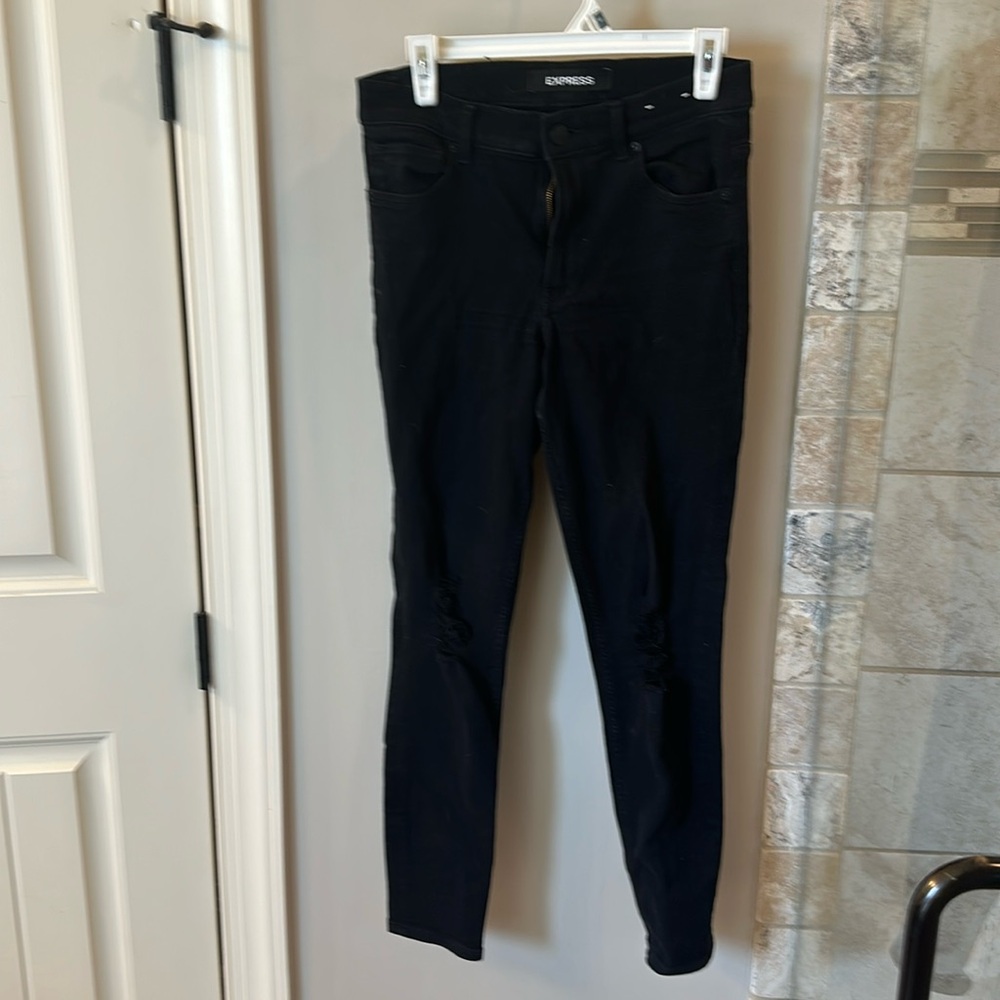 Express Black Skinny jeans